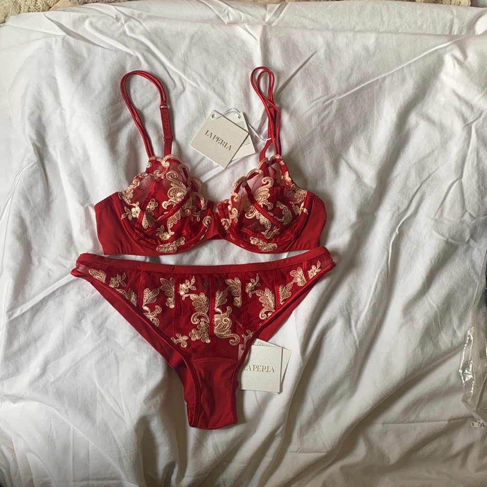 La Perla Bra and Panty Set